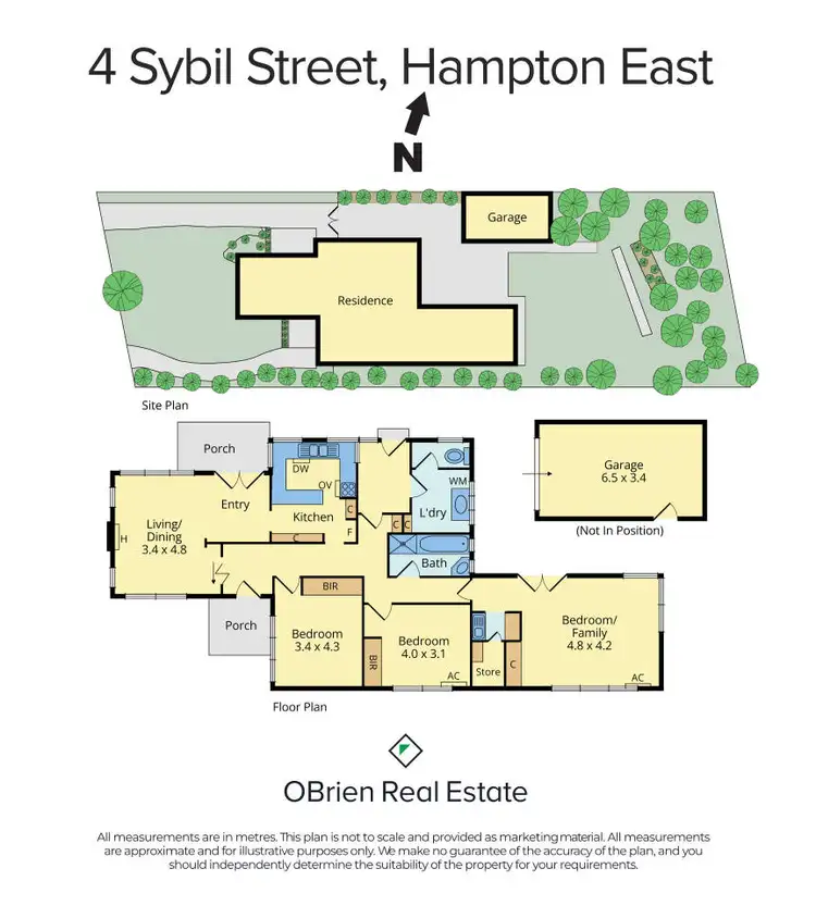 Floorplan of Homely house listing, 4 Sybil Street, Hampton East VIC 3188