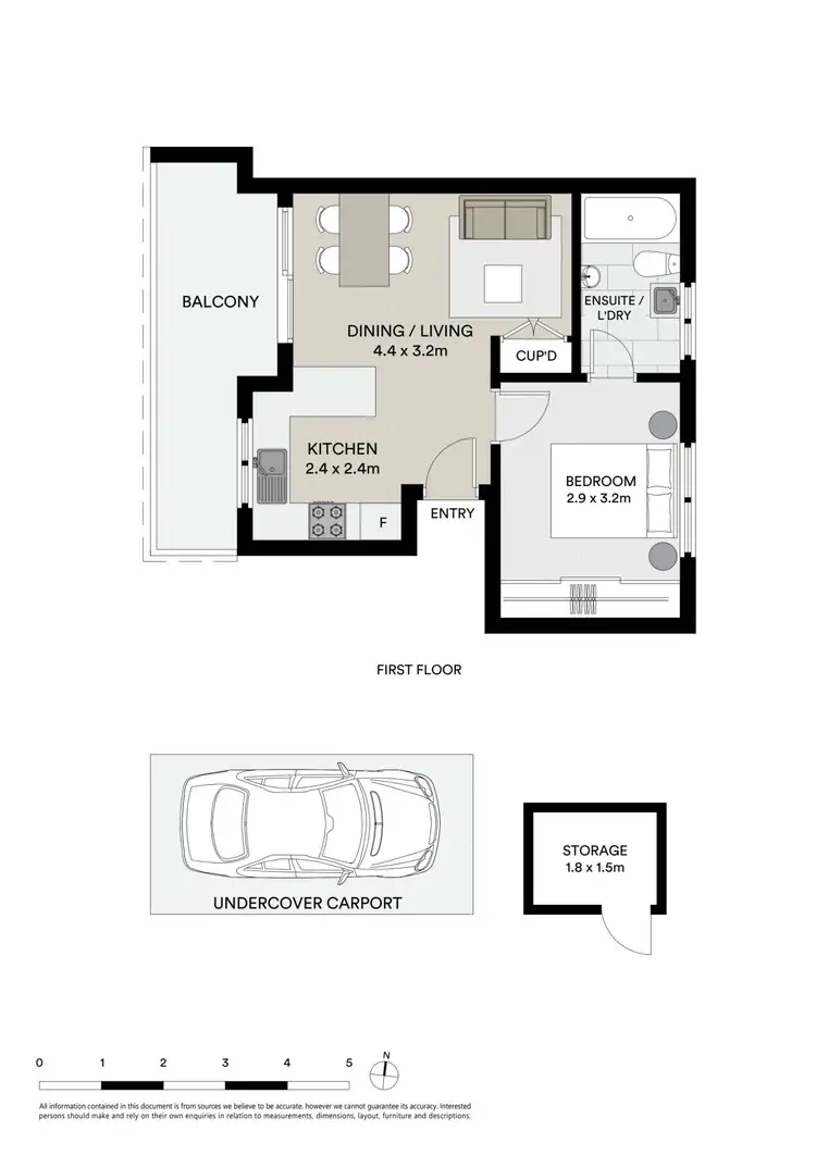 Floorplan of Homely apartment listing, 4/2 Lismore Avenue, Dee Why NSW 2099
