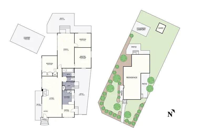 Floorplan of Homely house listing, 77 Geoffrey Drive, Kilsyth VIC 3137
