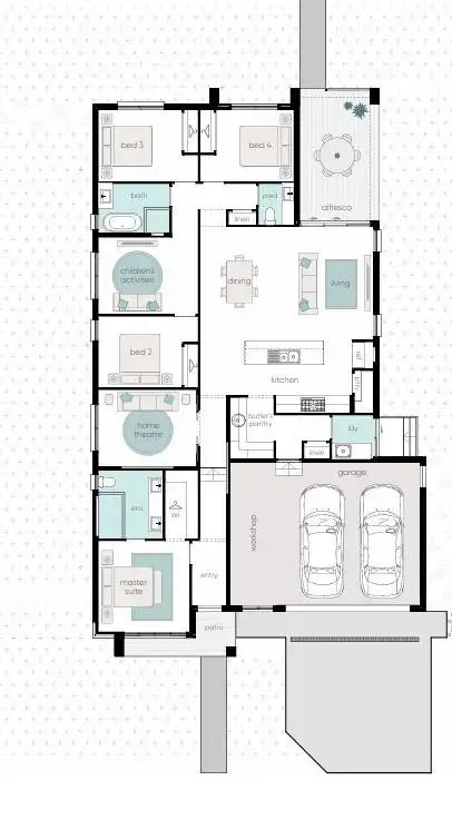 Floorplan of Homely house listing, Address available on request