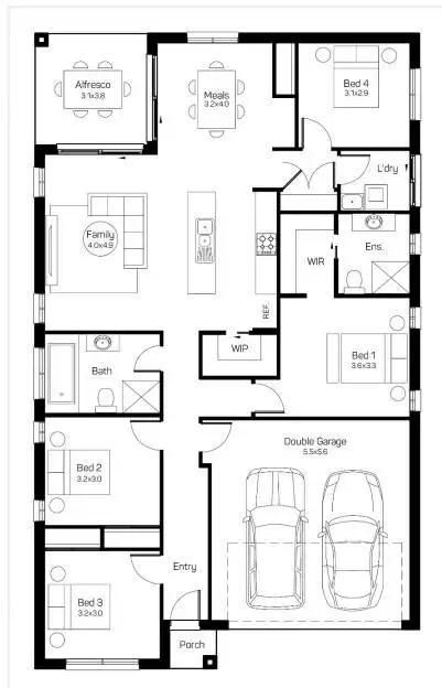 Floorplan of Homely house listing, Address available on request