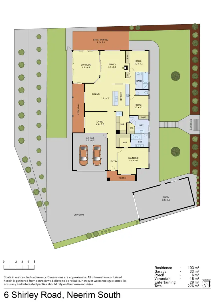 Floorplan of Homely house listing, 6 Shirley Road, Neerim South VIC 3831