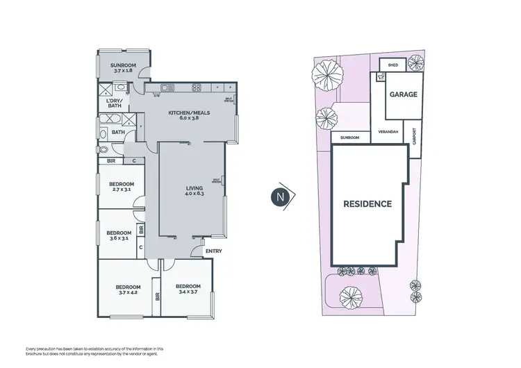 Floorplan of Homely house listing, 7 Sheffield Court, Thomastown VIC 3074