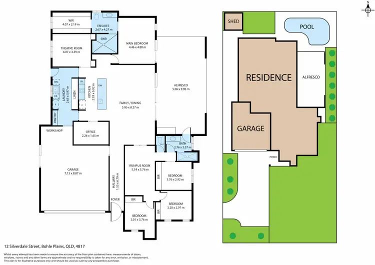 Floorplan of Homely house listing, 12 Silverdale Street, Bohle Plains QLD 4817