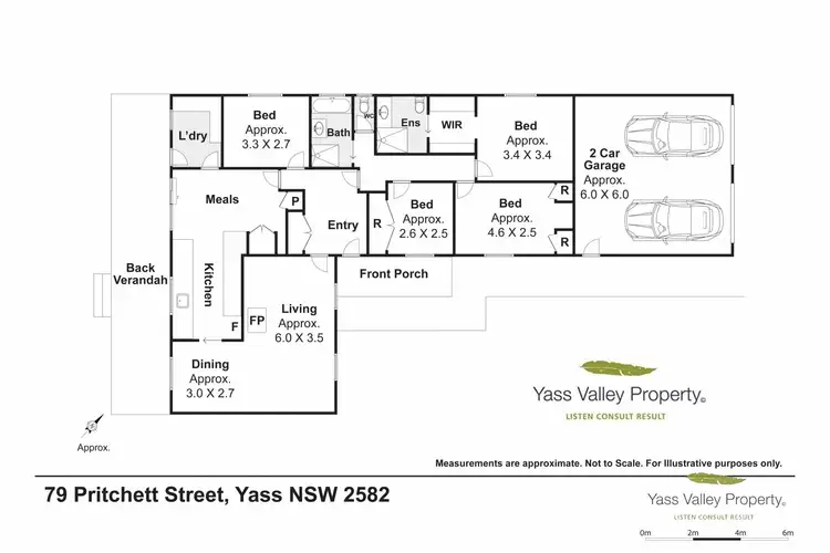 Floorplan of Homely house listing, 79 Pritchett Street, Yass NSW 2582