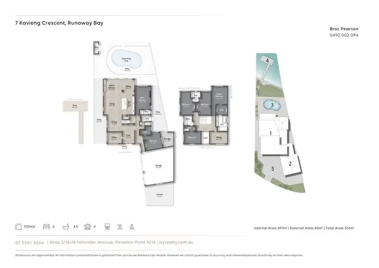 Floorplan of Homely house listing, 7 Kavieng Crescent, Runaway Bay QLD 4216