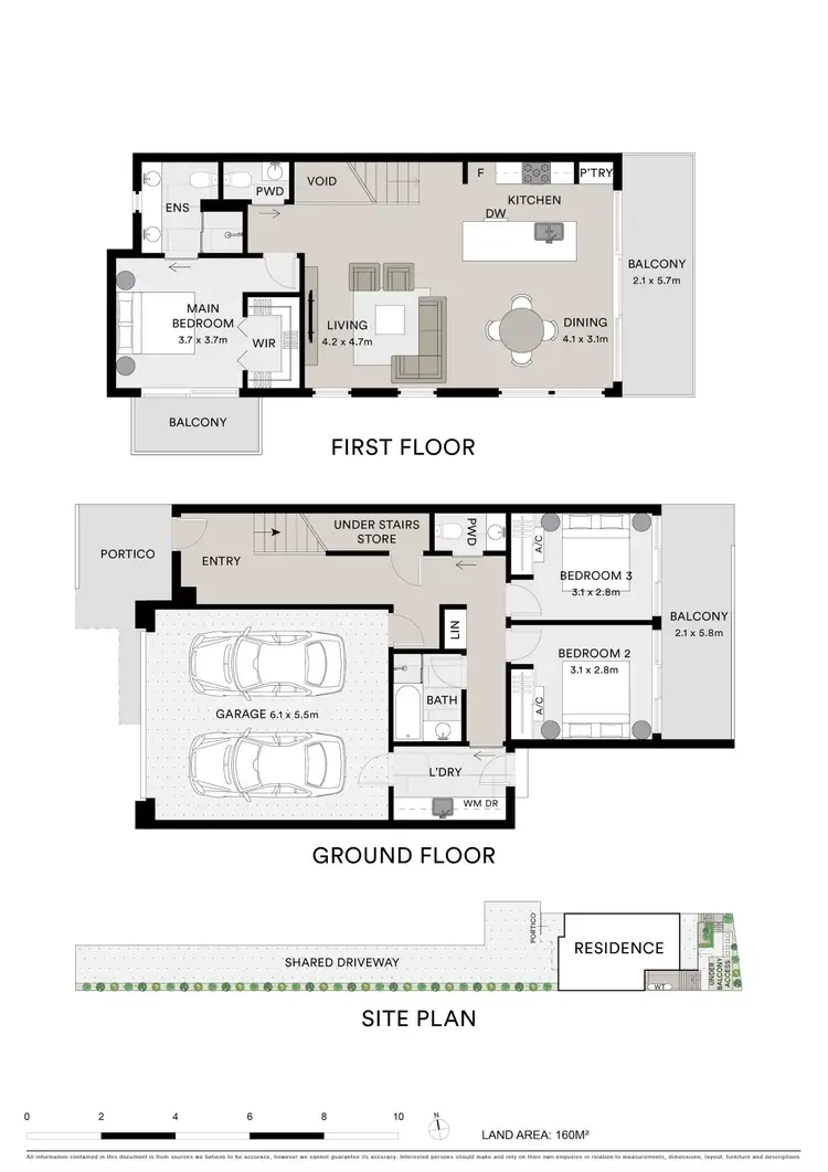 Floorplan of Homely townhouse listing, 4/5 Balmoral Crescent, Rippleside VIC 3215
