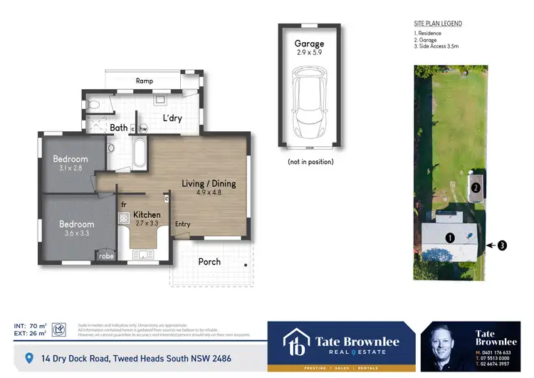 Floorplan of Homely house listing, 14 Dry Dock Road, Tweed Heads South NSW 2486