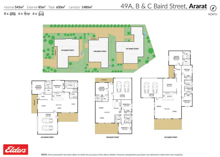 Floorplan of Homely unit listing, 49 Baird Street, Ararat VIC 3377