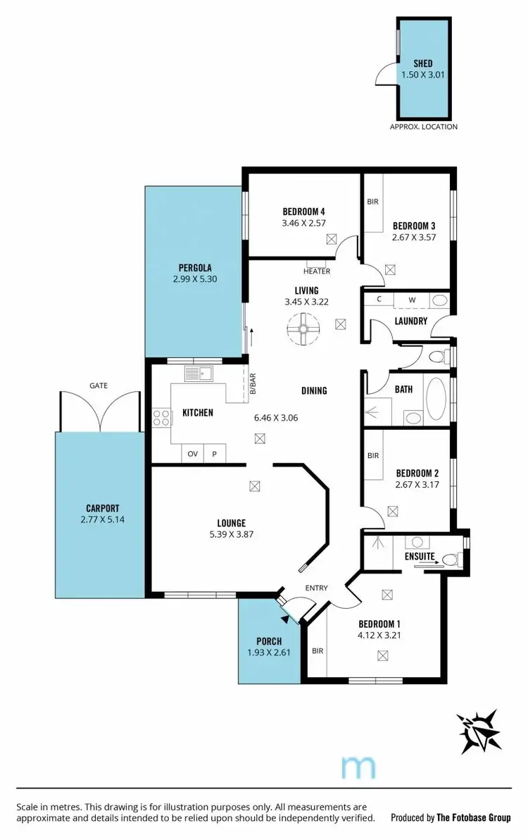 Floorplan of Homely house listing, 3 Eden Court, Old Reynella SA 5161