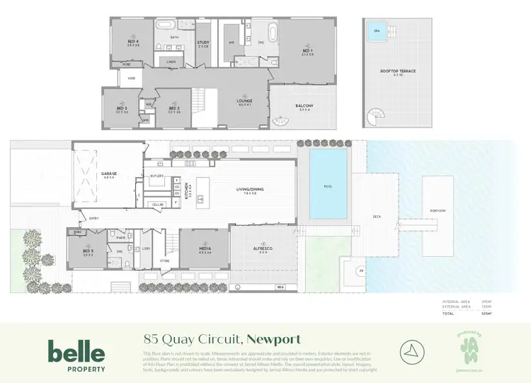 Floorplan of Homely house listing, 85 Quay Circuit, Newport QLD 4020