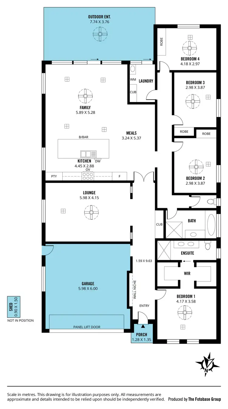 Floorplan of Homely house listing, 3 Lancewood Place, Huntfield Heights SA 5163