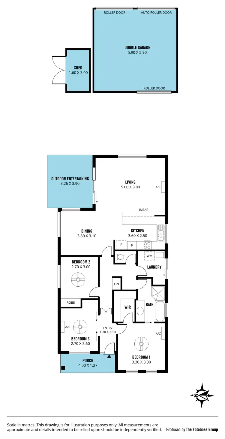Floorplan of Homely house listing, 554 Grand Boulevard, Seaford SA 5169