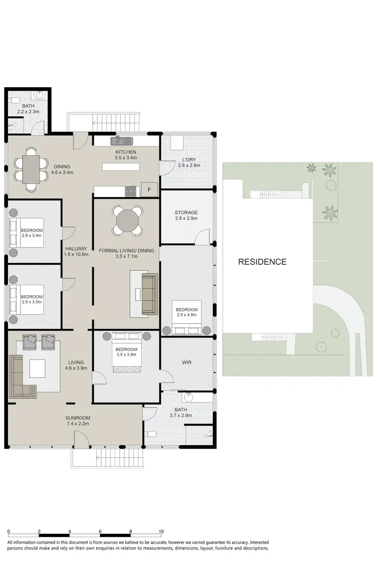 Floorplan of Homely house listing, 10 Weinholt Street, Allenstown QLD 4700