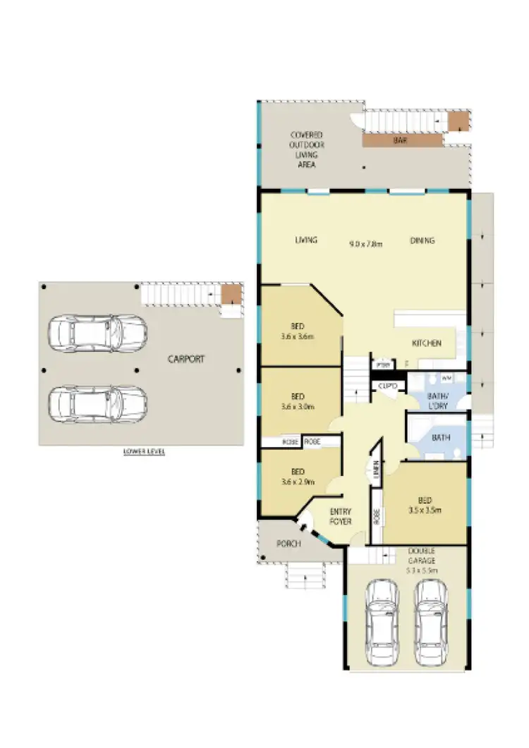 Floorplan of Homely house listing, 1 Cowell Street, Dora Creek NSW 2264