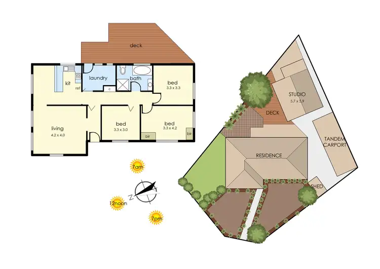Floorplan of Homely house listing, 1 Alpina Street, Frankston North VIC 3200