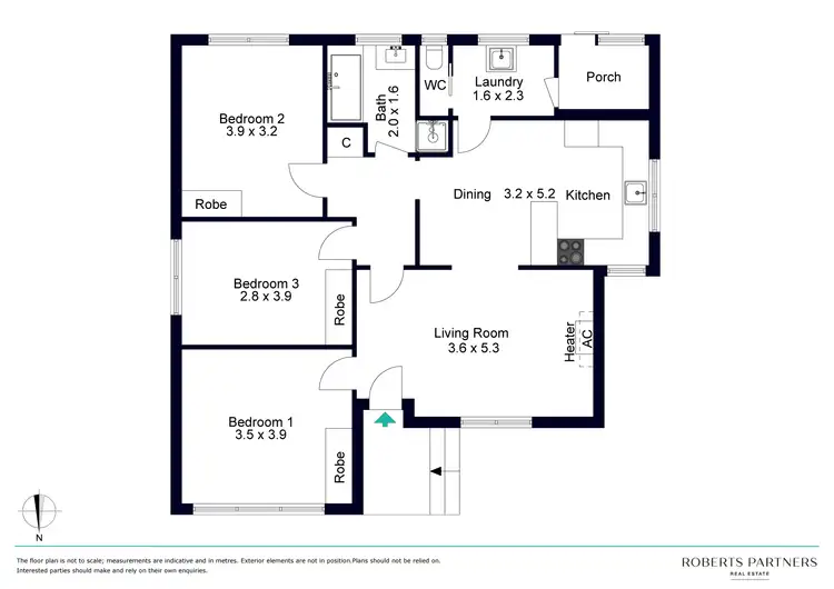 Floorplan of Homely house listing, 53 Spring Street, Hastings VIC 3915