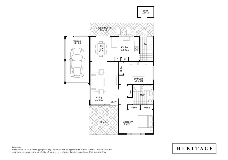 Floorplan of Homely house listing, 6 Azalea Close, Lake Munmorah NSW 2259