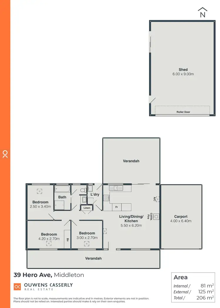 Floorplan of Homely house listing, 39 Hero Avenue, Middleton SA 5213