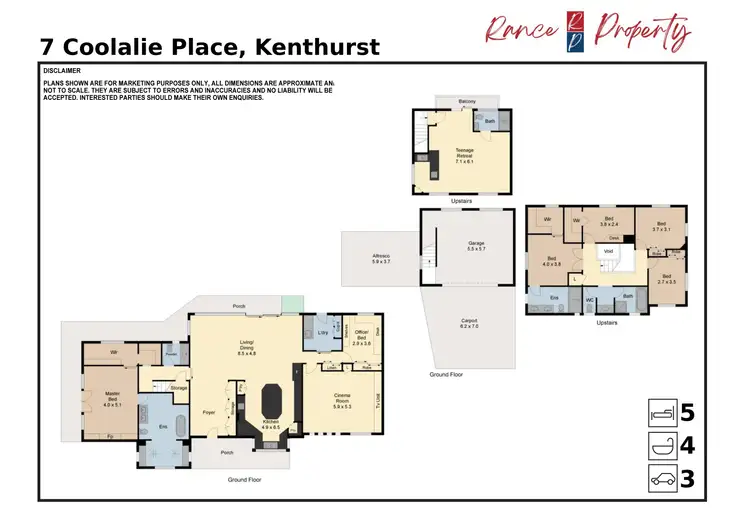Floorplan of Homely rural property listing, 7 Coolalie Place, Kenthurst NSW 2156