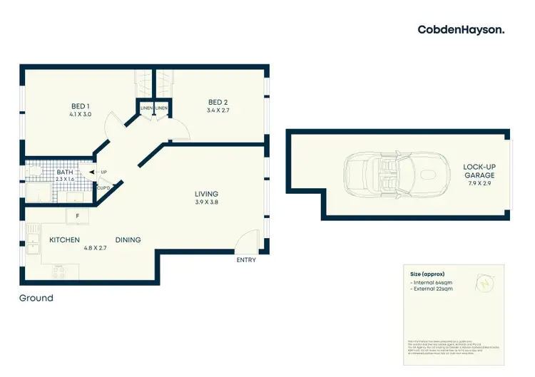 Floorplan of Homely apartment listing, 3/167 Bestic Street, Kyeemagh NSW 2216