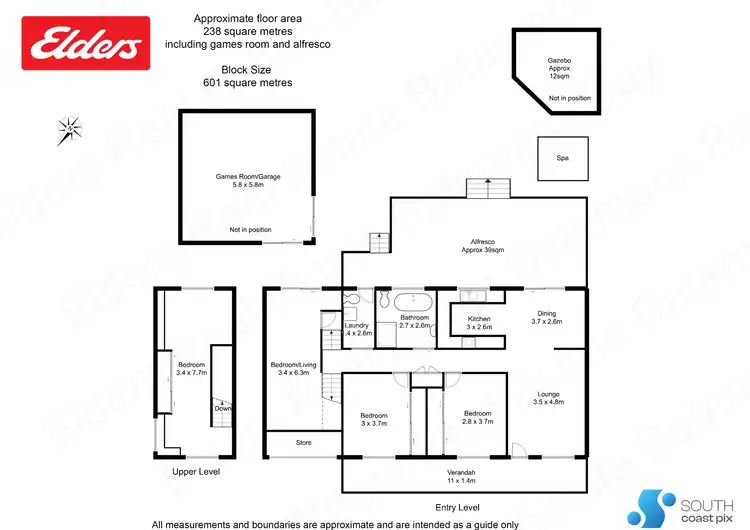 Floorplan of Homely house listing, 15 Foam Street, Surfside NSW 2536