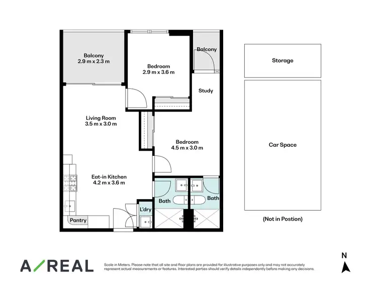 Floorplan of Homely apartment listing, 215/12 Albert Street, Hawthorn East VIC 3123