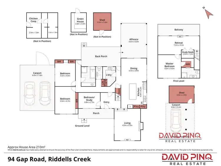 Floorplan of Homely house listing, 94 Gap Road, Riddells Creek VIC 3431