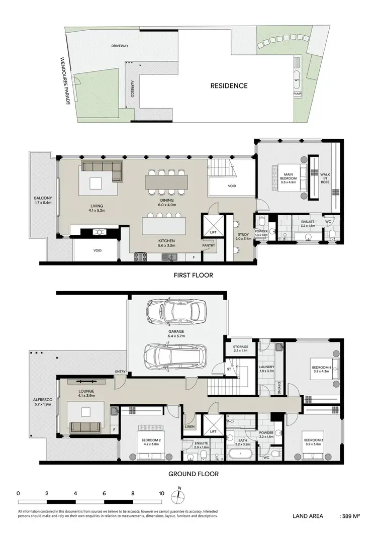 Floorplan of Homely townhouse listing, 202 Wendouree Parade, Lake Wendouree VIC 3350