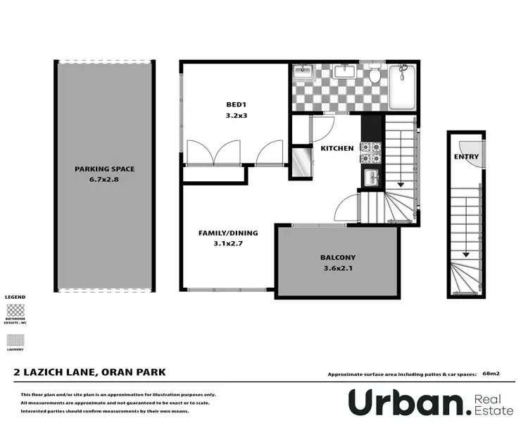 Floorplan of Homely house listing, 2 Lazich Lane, Oran Park NSW 2570