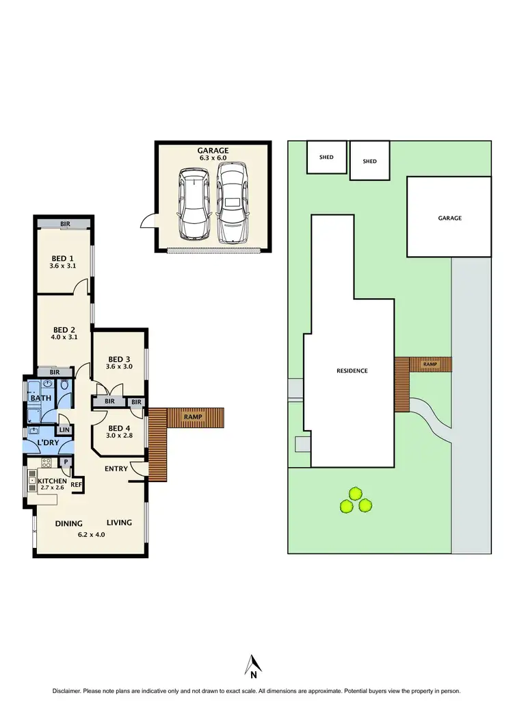 Floorplan of Homely house listing, 60 Eucalyptus Place, Meadow Heights VIC 3048