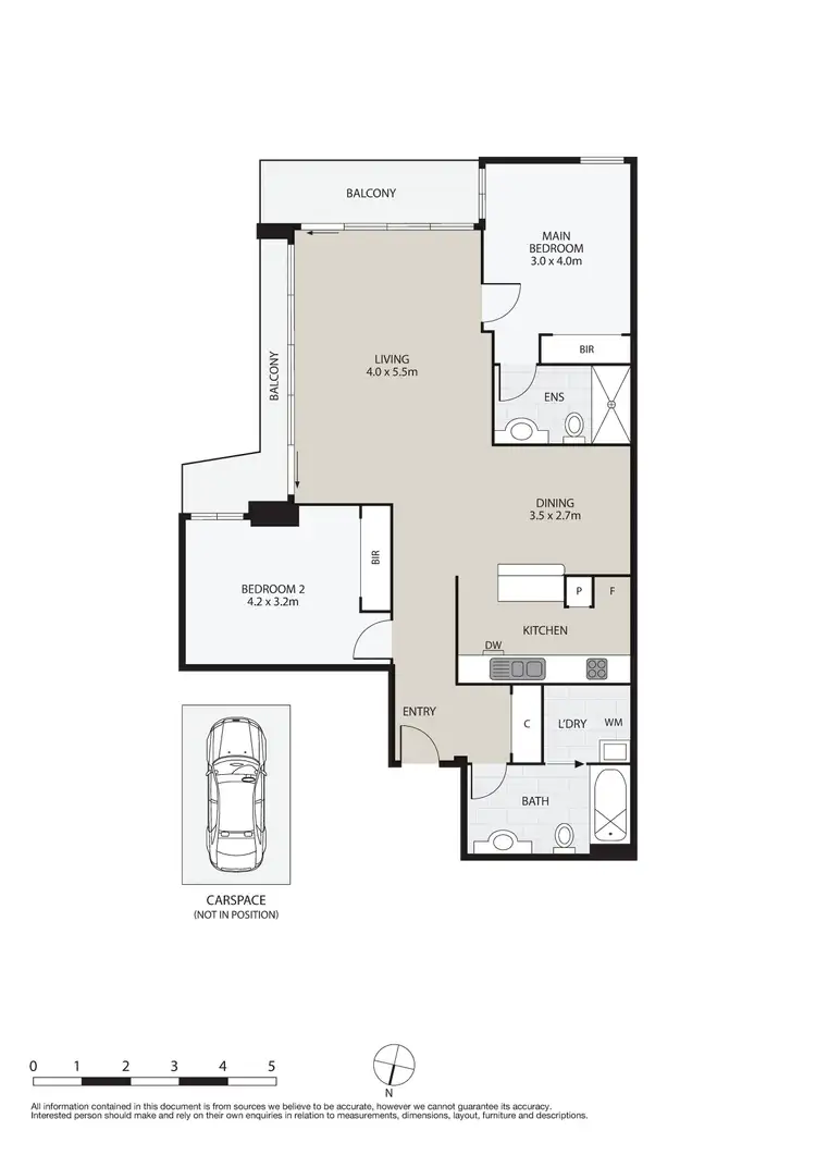 Floorplan of Homely apartment listing, 904/582 St Kilda Road, Melbourne VIC 3004