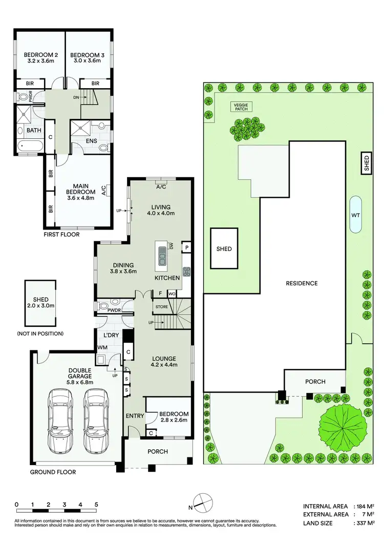 Floorplan of Homely house listing, 28 Wisteria Place, Springvale South VIC 3172