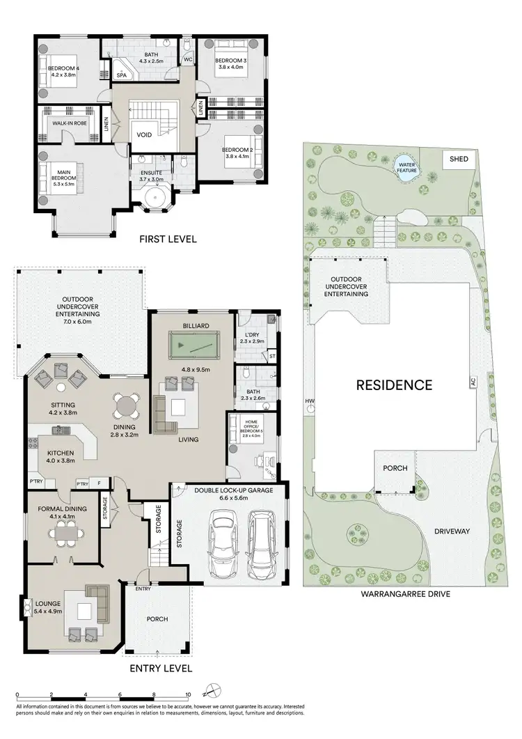 Floorplan of Homely house listing, 132 Warrangarree Drive, Woronora Heights NSW 2233