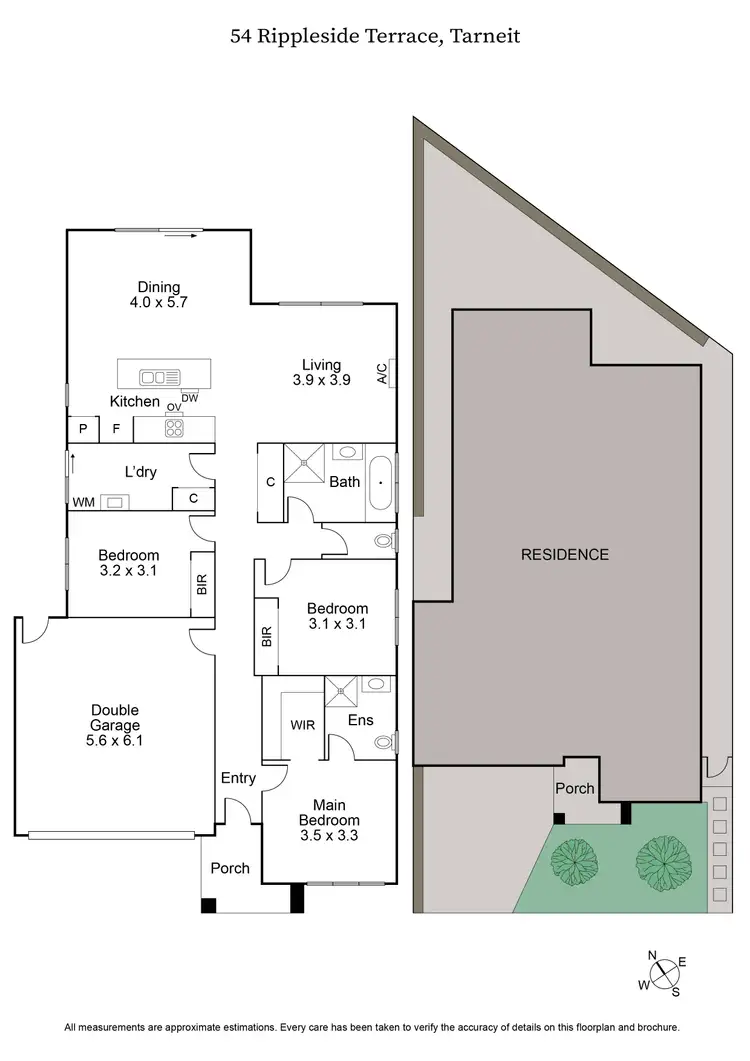 Floorplan of Homely house listing, 54 Rippleside Terrace, Tarneit VIC 3029