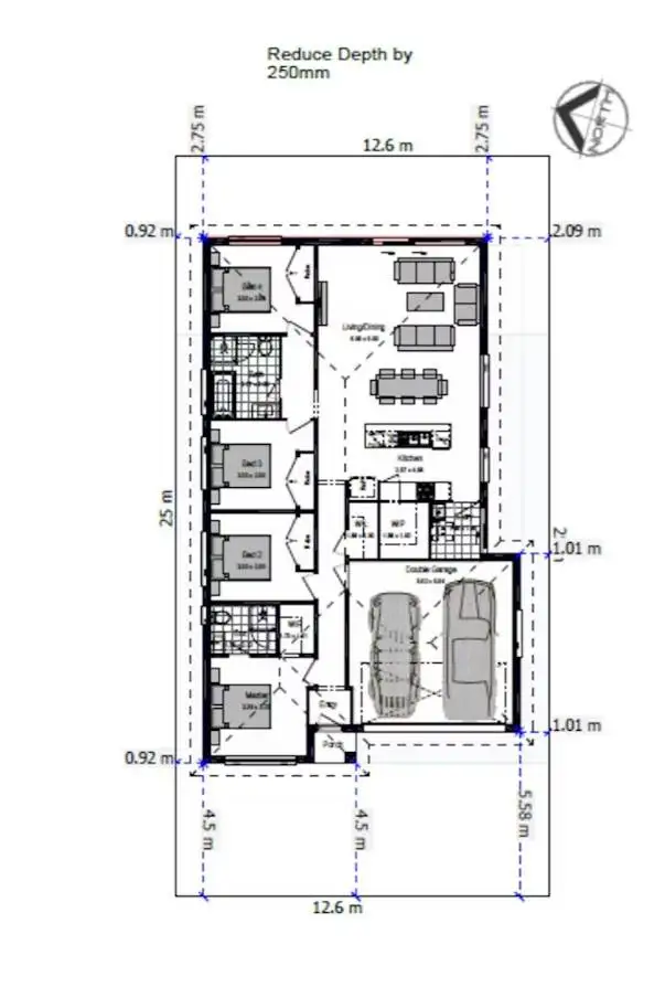 Floorplan of Homely house listing, Address available on request