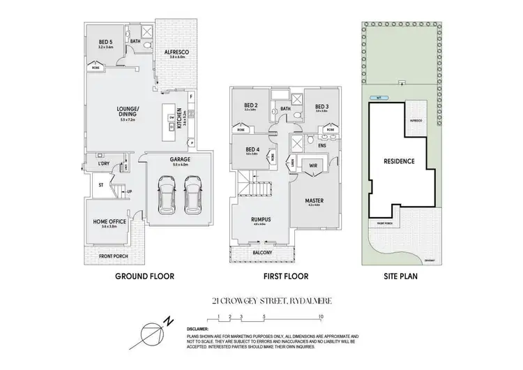 Floorplan of Homely house listing, 21 Crowgey Street, Rydalmere NSW 2116