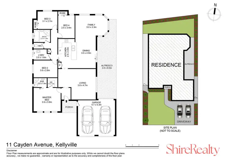 Floorplan of Homely house listing, 11 Cayden Avenue, Kellyville NSW 2155