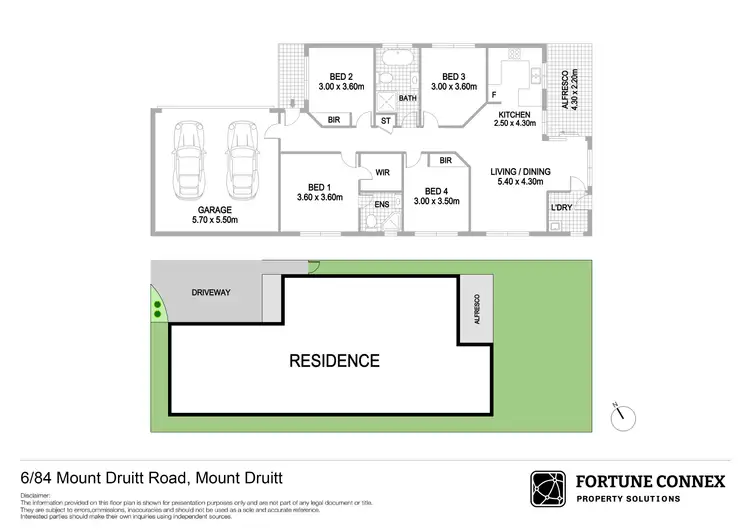 Floorplan of Homely villa listing, 6/84 Mount Druitt Road, Mount Druitt NSW 2770