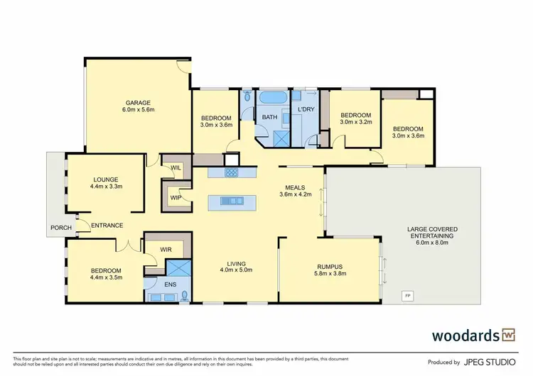 Floorplan of Homely house listing, 15 Charters Avenue, Gisborne VIC 3437