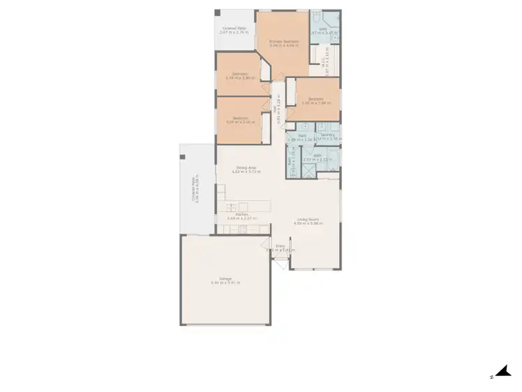 Floorplan of Homely house listing, 31 Lakeside Drive, Emerald QLD 4720