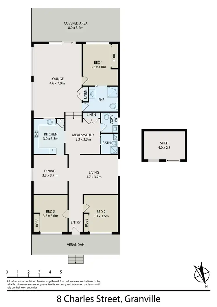 Floorplan of Homely house listing, 8 Charles Street, Granville NSW 2142