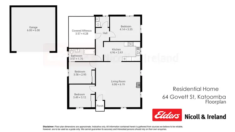 Floorplan of Homely house listing, 64 Govett Street, Katoomba NSW 2780