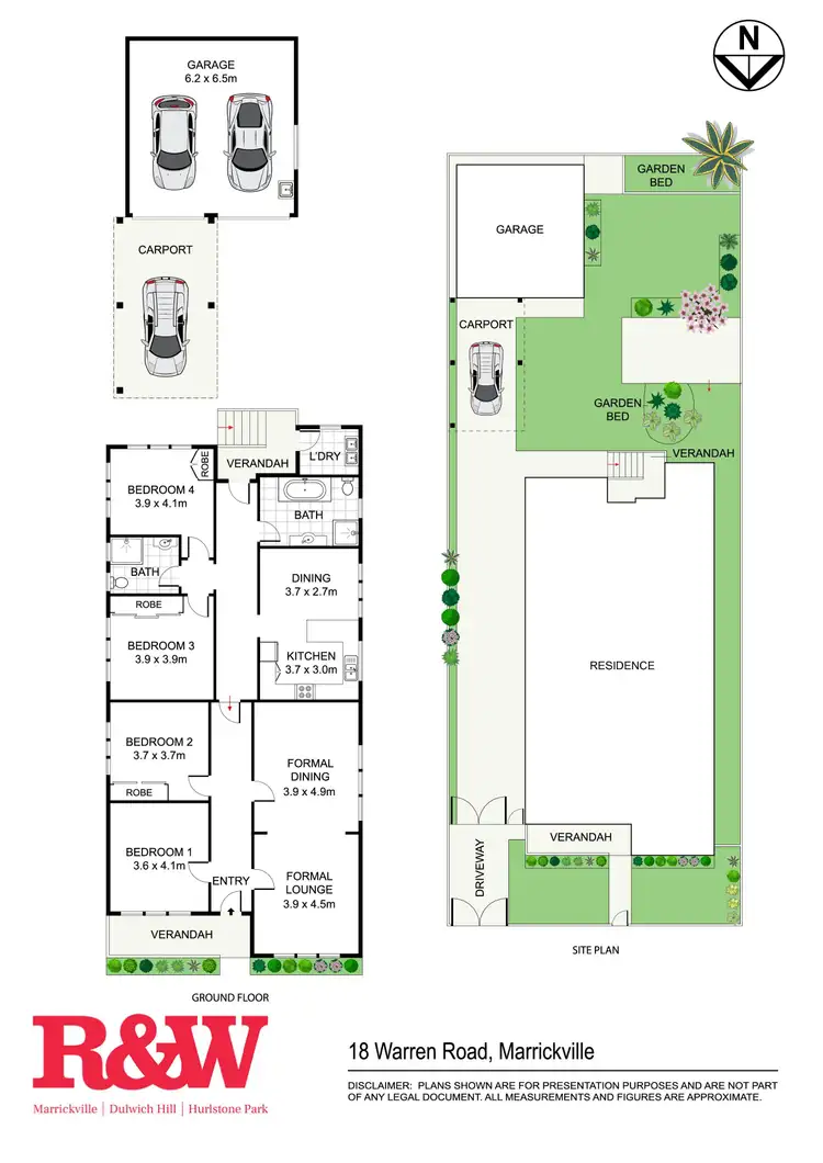 Floorplan of Homely house listing, 18 Warren Road, Marrickville NSW 2204