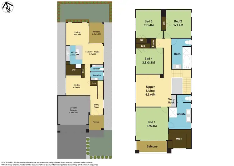 Floorplan of Homely house listing, 17 Passionflower Street, Marsden Park NSW 2765