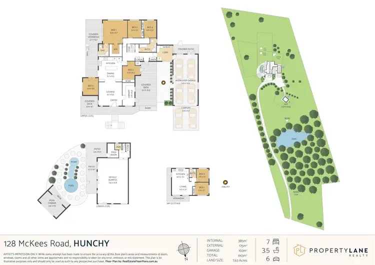 Floorplan of Homely rural property listing, 128 Mckees Road, Palmwoods QLD 4555
