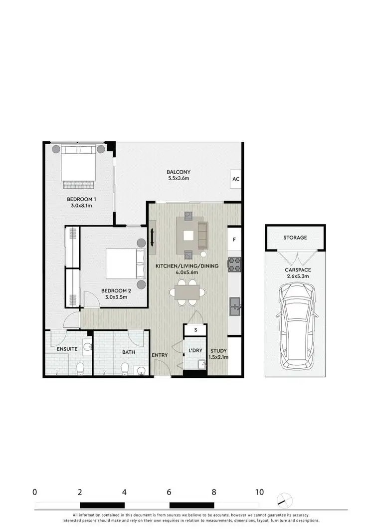 Floorplan of Homely apartment listing, 3007/1A Morton Street, Parramatta NSW 2150