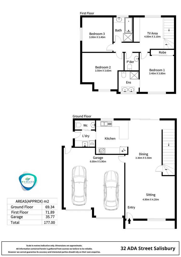 Floorplan of Homely house listing, 32 Ada Street, Salisbury SA 5108
