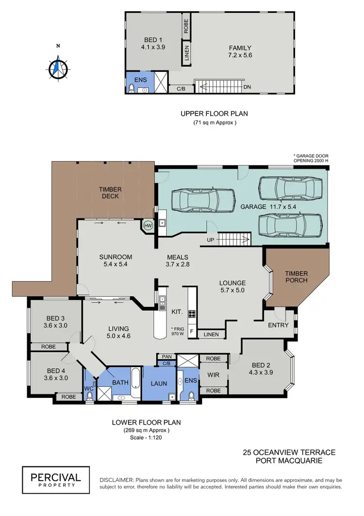 Floorplan of Homely house listing, 25 Oceanview Terrace, Port Macquarie NSW 2444