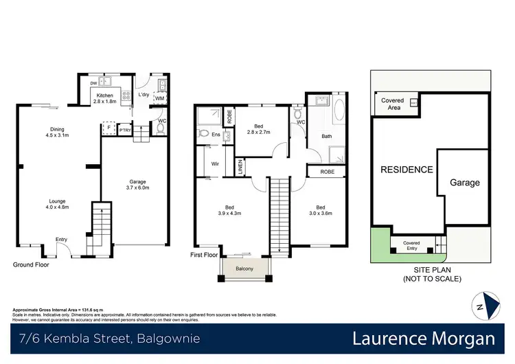 Floorplan of Homely townhouse listing, 17/6 Kembla Street, Balgownie NSW 2519